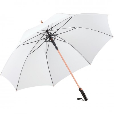 Ombrelli AC alu golf umbrella FARE®-Precious colore white/copper taglia UNICA