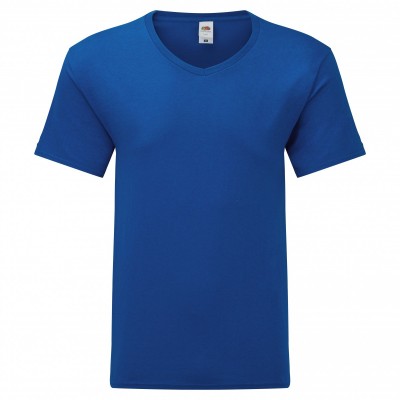 T-Shirt Iconic 150 V-Neck T colore royal blue taglia S