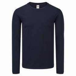 T-Shirt Iconic 150 Classic LS T colore deep navy taglia S