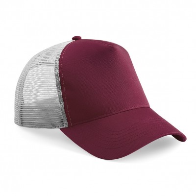 Cappelli Snapback Trucker colore burgundy/light grey taglia UNICA