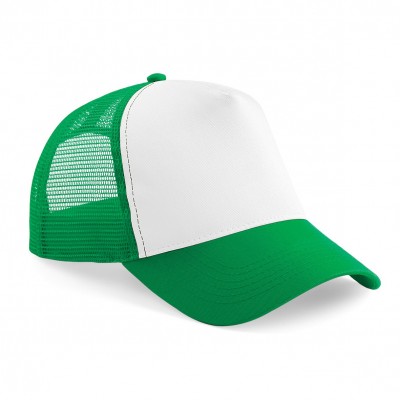 Cappelli Snapback Trucker colore pure green/white taglia UNICA