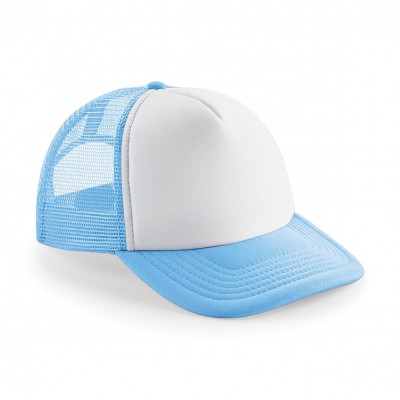 Cappelli Vintage Snapback Trucker colore sky blue/white taglia UNICA