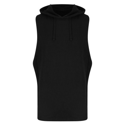 Felpe Urban Sleeveless Muscle Hoodie colore jet black taglia S