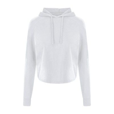 Felpe Girlie Cross Back Hoodie colore arctic white taglia XS