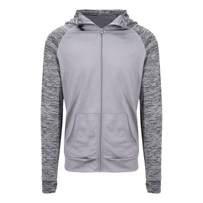 Felpe Men's Cool Contrast Zoodie colore grey/grey melange taglia S