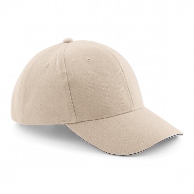 Cappelli Pro-Style Heavy Brushed Cotton Cap colore stone/french navy taglia UNICA
