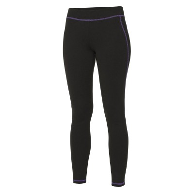 Pantaloni Girlie Cool Athletic Pant colore jet black/purple taglia XS