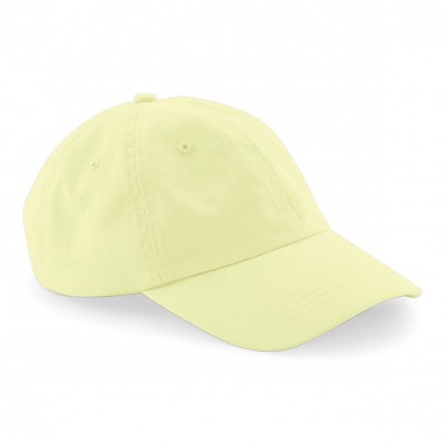 Cappelli Low Profile 6 Panel Dad Cap colore pastel lemon taglia UNICA