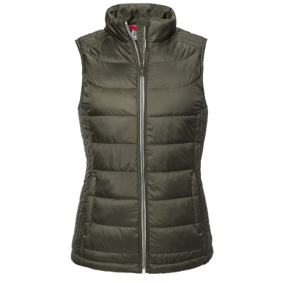 Giacche Ladie's Nano Bodywarmer colore Dark Olive taglia XS