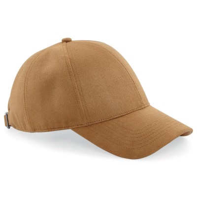 Cappelli Faux Suede 6 Panel Cap colore caramel taglia UNICA