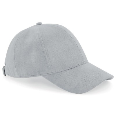 Cappelli Faux Suede 6 Panel Cap colore light grey taglia UNICA