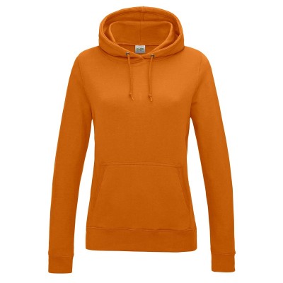 Felpe Girlie College Hoodie colore orange crush taglia XS