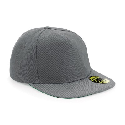 Cappelli Original Flat Peak Snapback colore grey/grey taglia UNICA