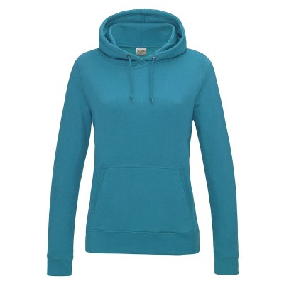 Felpe Girlie College Hoodie colore turquoise surf taglia XS