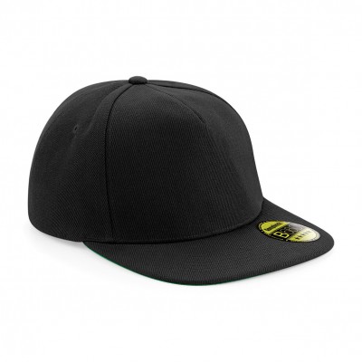 Cappelli Original Flat Peak Snapback colore black/black taglia UNICA