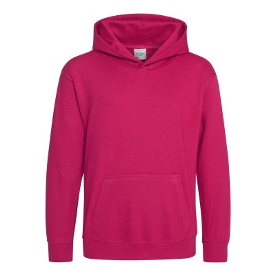 Felpe Kids Hoodie colore hot pink taglia XS