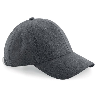 Cappelli Melton Wool 6 Panel Cap colore grey taglia UNICA