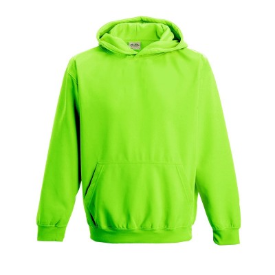 Felpe Kids Electric Hoodie colore electric green taglia XS