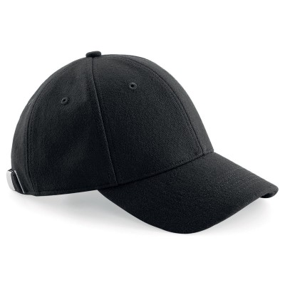 Cappelli Melton Wool 6 Panel Cap colore black taglia UNICA