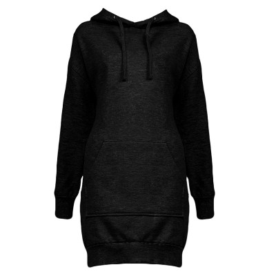 Felpe Hoodie Dress colore jet black taglia L