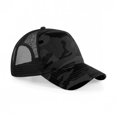 Cappelli Camo Snapback Trucker colore midnight camo taglia UNICA