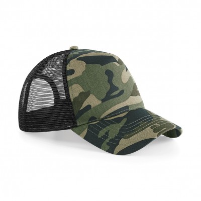 Cappelli Camo Snapback Trucker colore jungle camouflage taglia UNICA
