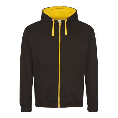 Felpe Varsity Zoodie colore jet black/gold taglia L