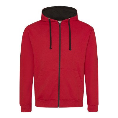 Felpe Varsity Zoodie colore fire red/jet black taglia S