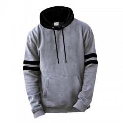 Felpe Game Day Hoodie colore heather grey/deep black taglia XS