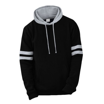 Felpe Game Day Hoodie colore Deep Black/ Heather Grey taglia XS
