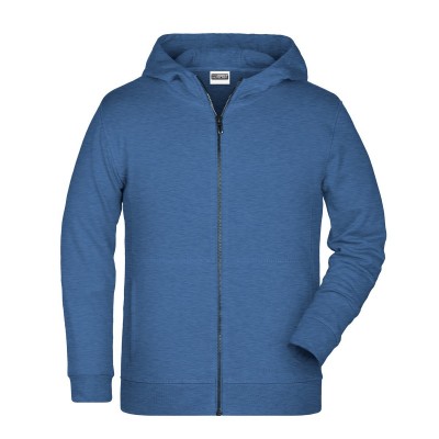 Felpe Children's Zip Hoody colore light-denim-melange taglia XS