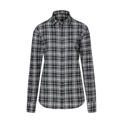Camicie Ladies' checked blouse Urban-Flair colore Black taglia XS