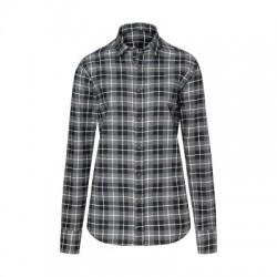 Camicie Ladies' checked blouse Urban-Flair colore Black taglia XS