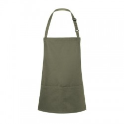 Ho.Re.Ca. Short Bib Apron Basic With Buckle And Pocket 0) 2