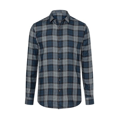 Camicie Men's checked shirt Urban-Style colore navy taglia XL