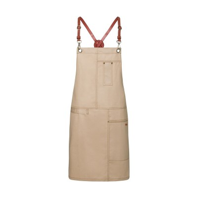 Ho.Re.Ca. Bib Apron Urban X-Style colore beige taglia UNICA