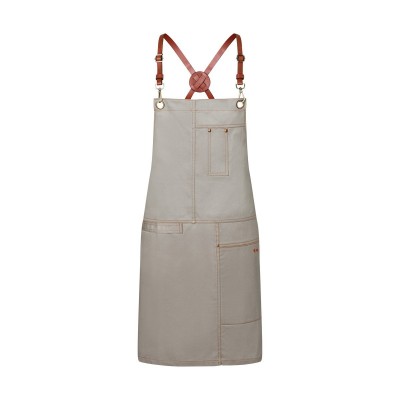 Ho.Re.Ca. Bib Apron Urban X-Style colore stone grey taglia UNICA