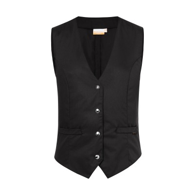 Ho.Re.Ca. Ladies' Waistcoat Lena colore Black taglia 50