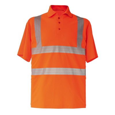Polo Broken Reflex Polo Shirt colore Orange taglia M