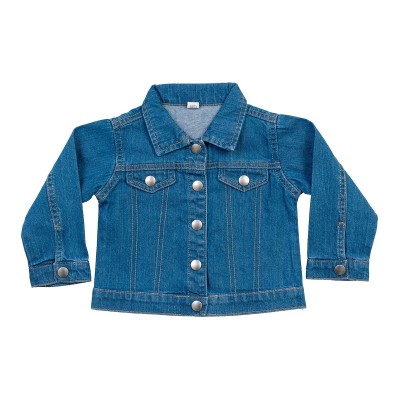 Giacche Baby Rocks Denim Jacket colore denim blue taglia 24/36