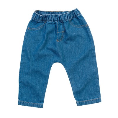 Pantaloni Baby Rocks Denim Trousers colore denim blue taglia 18/24