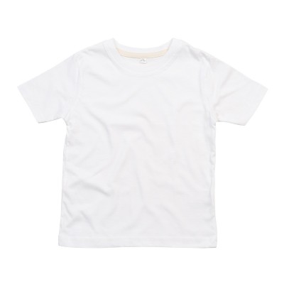 T-Shirt Mini Supersoft T colore white/organic natural taglia 4/5