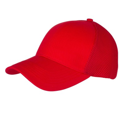 Cappelli 6 Panel Air Mesh Cap colore red taglia UNICA