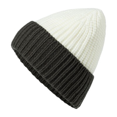 Cappelli Soft Knitted Beanie colore off-white/carbon taglia UNICA