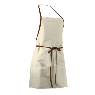 Ho.Re.Ca. Contrast Apron colore natural/brown taglia UNICA