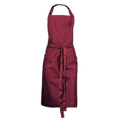 Ho.Re.Ca. Luxury Apron colore burgundy taglia UNICA