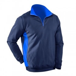 Felpe Contrast half zip sweat 2