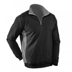 Felpe Contrast half zip sweat 2