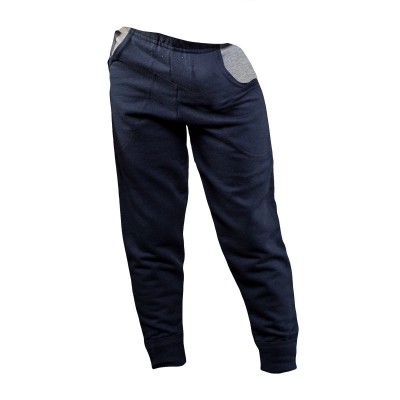 Pantaloni Contrast pant kids colore navy/grey taglia 3-4