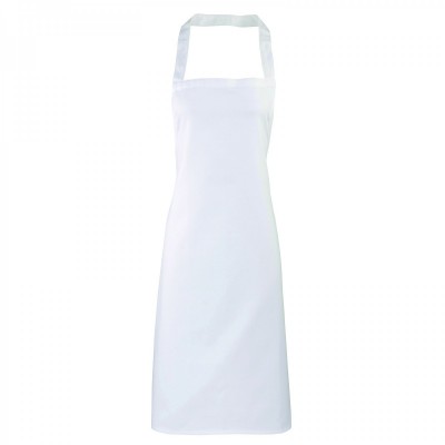 Ho.Re.Ca. DTG Cotton Bib Apron colore white taglia UNICA